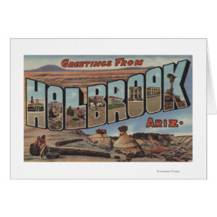 Holbrook, Arizona - große Buchstabe-Szenen