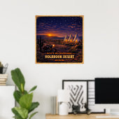 Holbrook-Wüste Arizona Centennial Poster (Heimbüro)