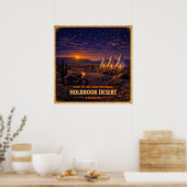 Holbrook-Wüste Arizona Centennial Poster (Küche)