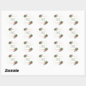 Holches Branches Happiest Holidays Sticker (Blatt)