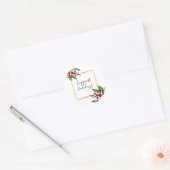 Holches Branches Happiest Holidays Sticker (Umschlag)