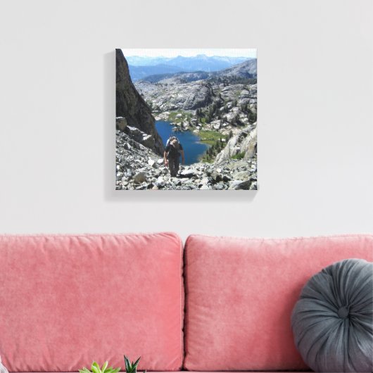 Holcomb Lake - Ansel Adams Wilderness - Sierra Leinwanddruck (Insitu (Wohnzimmer))