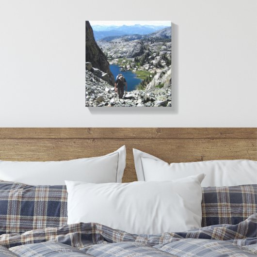 Holcomb Lake - Ansel Adams Wilderness - Sierra Leinwanddruck (Insitu (Schlafzimmer))