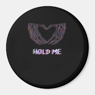 Hold Me Classic - Skeletton Handherz Magnet