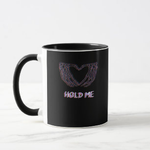 Hold Me Classic - Skeletton Handherz Tasse
