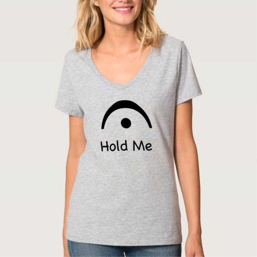 Hold Me Fermata Music Spaß Musiker T-Shirt (Vorderseite)