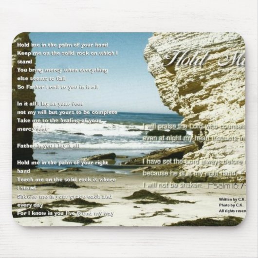 Hold me Mousepad (Vorne)