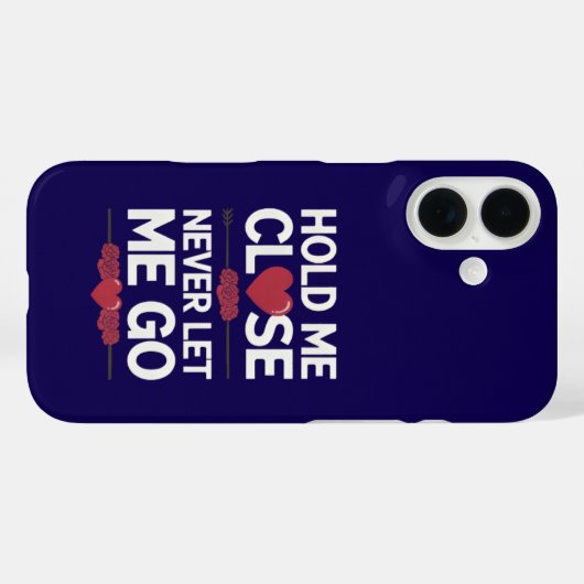 Hold Me Nah iPhone Case (Rückseite (Horizontal))