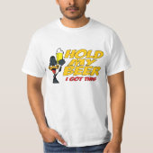 HOLD MEIN BIER-SHIRT T-Shirt (Vorderseite)