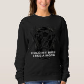 Hold My Booze Hunting Drinking Hunter Drinker Sweatshirt (Vorderseite)