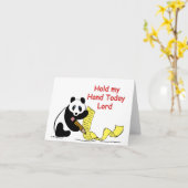 Hold My Hand Today Lord Note Cards Karte (Gelbe Blume)