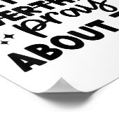 Hold On Let Me Not Overthink Pray About This Funny Poster (Ecke)