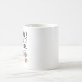Hold on, let me overthink this Minimalist Funny Kaffeetasse (Mittel)