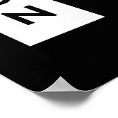 Hold On Let Me Overthink This Poster (Ecke)