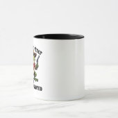 Hold on Partner i'm überstimuliert Frog ADHD Tasse (Zentrum)