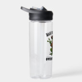Hold on Partner i'm überstimuliert Frog ADHD Trinkflasche (Rechts)