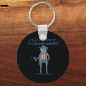 Hold on Partner Im überstimulierten Cowboy Frog Vi Schlüsselanhänger (Vorderseite)