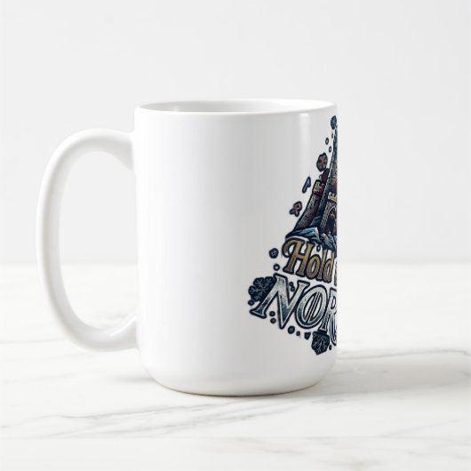 Hold the Door,T-Shirt Kaffeetasse (Links)