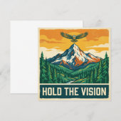 Hold The Vision Einladung (Vorne/Hinten)