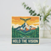 Hold The Vision Einladung (Stehend Vorderseite)