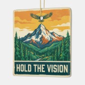 Hold The Vision Keramikornament (Links)