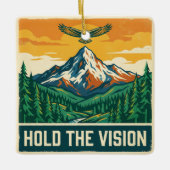 Hold The Vision Keramikornament (Vorderseite)