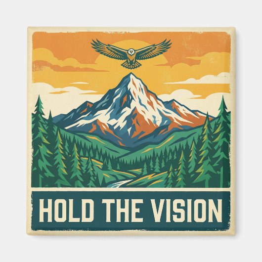 Hold The Vision Magnet (Vorne)