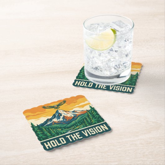Hold The Vision Untersetzer (Vor Ort)