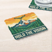 Hold The Vision Untersetzer (angewinkelt)