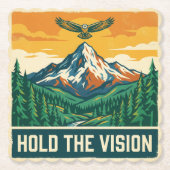 Hold The Vision Untersetzer (Vorderseite)