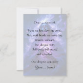 Hold your heart forever, I lost you, sympathy (Rückseite)