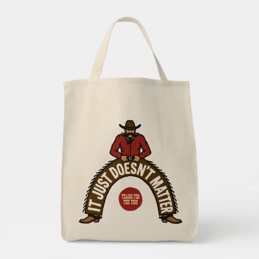 Hold your stuff varmit tragetasche (Rückseite)