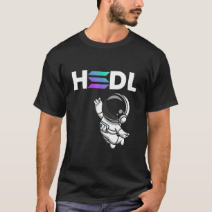 Hold'em SOL Solana Mondmond Krypto Kryptowährung T-Shirt