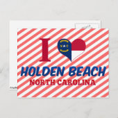 Holden Beach, North Carolina Postkarte (Vorne/Hinten)