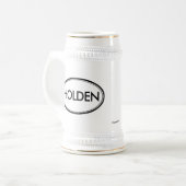 Holden Bierglas (Vorderseite Links)