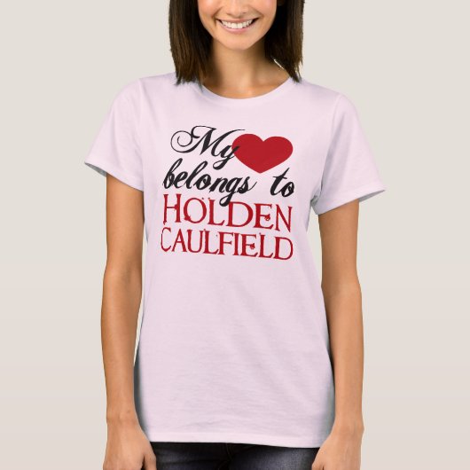Holden Caulfield Liebe T-Shirt (Vorderseite)