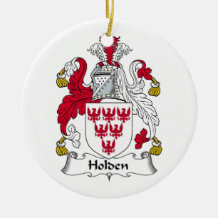 Holden Familienwappen Keramik Ornament