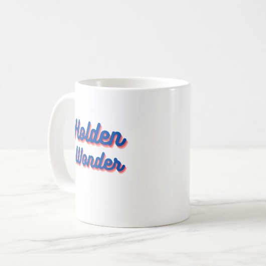 Holden Wonder Kaffeetasse (Vorderseite Links)