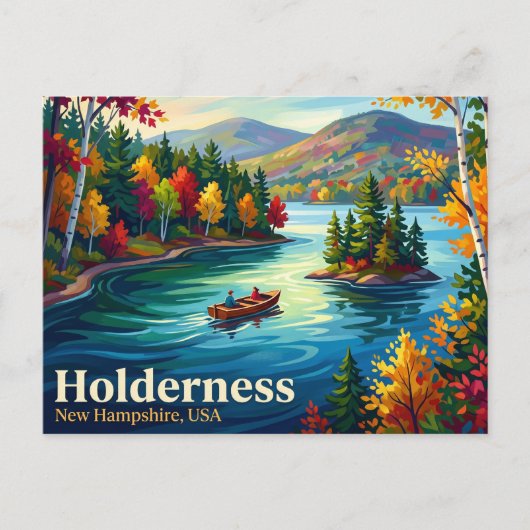 Holderness USA Postkarte (Vorderseite)