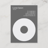 Holding Circle II Visitenkarte (Rückseite)