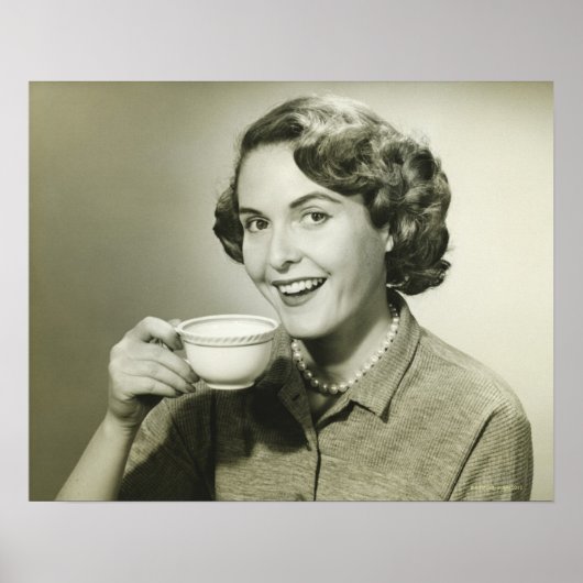 Holding-Cups für Frauen Poster (Vorne)