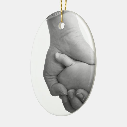 holding hands keramikornament (Links)