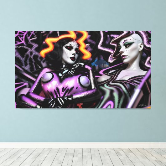 Holding In the Dignity Leinwanddruck (Insitu (Holzboden))