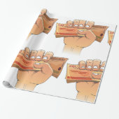 Holding Money Geschenkpapier (Ungerollt)