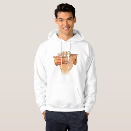 Holding Money Hoodie (Vorne ganz)