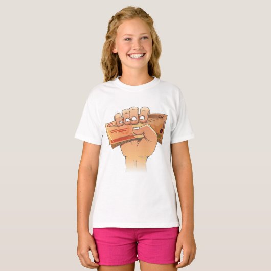 Holding Money T-Shirt (Vorne ganz)