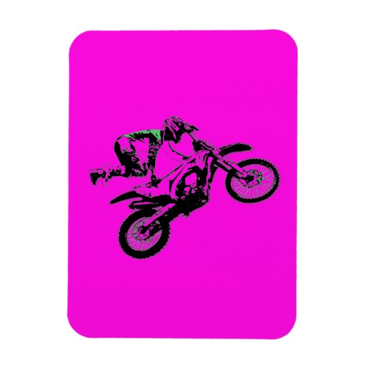 Holding On - Freestyle Motocross Stunt Magnet (Vertikal)