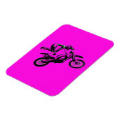 Holding On - Freestyle Motocross Stunt Magnet (Linke Seite)