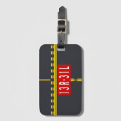 Holding Point Marking 13R-31L Gepäckanhänger (Vorderseite Vertikal)