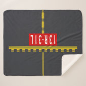 Holding Point Marking 13R-31L Sherpadecke (Vorderseite (Horizontal))